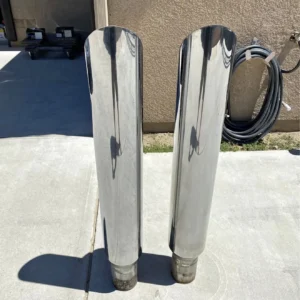 Peterbilt 7” Miter Exhaust Tips 48” long