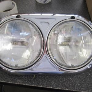 Kenworth w900 round headlight assembly