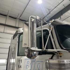 Kenworth W900 Stainless Door Mirrors